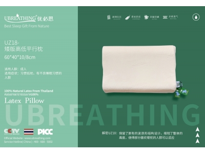 UZ18矮版高低平行枕